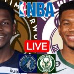 LIVE: MINNESOTA TIMBERWOLVES vs MILWAUKEE BUCKS | NBA | PLAY BY PLAY | SCOREBOARD
