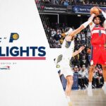 Highlights: Washington Wizards at Indiana Pacers | 4.8.25