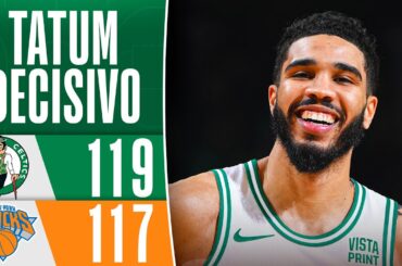 TATUM leva jogo à prorrogação e decide contra os KNICKS - MELHORES MOMENTOS
