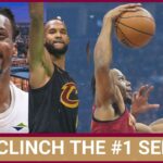CLEVELAND CAVALIERS CLINCH THE #1 SEED AFTER CRUSHING THE BULLS; DARIUS GARLAND FINDS HIS 3PT SHOT