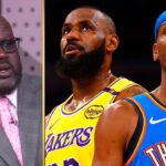SHAQ & TNT Crew React to Lakers vs Thunder Highlights