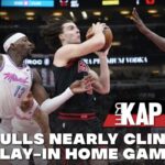 REKAP: 🏀 Chicago Bulls 119-111 win over Miami Heat. Bulls all but guaranteed to host play-in game.