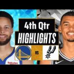 Golden State Warriors vs. San Antonio Spurs Full Highlights 4th Qtr | Apr 9 | 2025 NBA Highlights