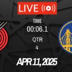 NBA LIVE!  Portland Trail Blazers vs Golden State Warriors I April 11, 2025  Warriors vs Blazers 2K