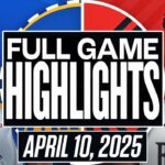 Golden State Warriors vs Portland Trail Blazers Full Game Highlights - April 10, 2025 | NBA 2K25