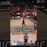 Zacchaire Risacher floats it in for 23 PTS