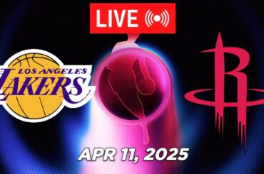 NBA LIVE! Los Angeles Lakers vs Houston Rockets April 11, 2025 | 2025 NBA Season Live 2K