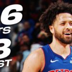 Cade Cunningham was COOKING With 36 PTS vs Knicks | April 10, 2025
