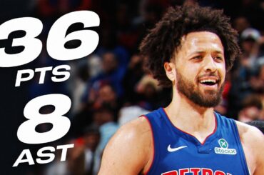 Cade Cunningham was COOKING With 36 PTS vs Knicks | April 10, 2025