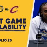 Indiana Pacers Postgame Media Availability vs. Cleveland Cavaliers | April 10, 2025
