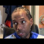 Kawhi Leonard Reacts To Clippers Win Against Rockets