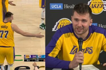 Luka Doncic speaks on getting ejected for talking trash to OKC fan