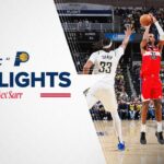 Alex Sarr records double-double at Indiana Pacers | 4.8.25