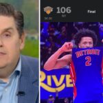 ESPN reacts to Detroit Pistons beat New York Knicks 115-106 to keep shot at 5-seed in playoffs alive
