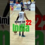 Amjyot Gill India Player #nbadraft #fibaasiacup #fibaasia #fiba #basketball