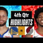 Golden State Warriors vs Portland Trail Blazers Full Highlights 4th Qtr P2 | Apr 11 | NBA Highlights