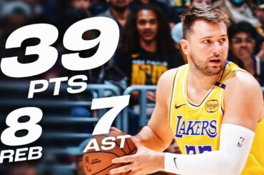 Luka Dončić DOMINATES & Helps Lakers Clinch #3 Seed! | April 11, 2025