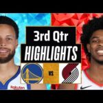 Golden State Warriors vs Portland Trail Blazers Full Highlights 3rd Qtr| Apr 11| 2025 NBA Highlights