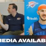 Shootaround Media Availability + One on One with Chet Holmgren | April 8, 2025 | OKC Thunder