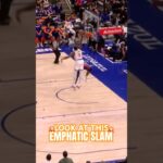 PRECIOUS‼️ ARE YOU KIDDING🤯 #nba #basketball #knicks #dunk #shorts