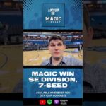 Orlando Magic clinch their division title, 7-seed #orlandomagic