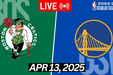 NBA LIVE! Celtics at Warriors I April 13, 2025 I Boston Celtics vs Golden State Warriors 2K Live