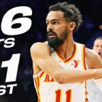 Trae Young's 36-PT DOUBLE-DOUBLE In Philly! | April 11, 2025