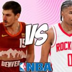 Denver Nuggets vs Houston Rockets 4/13/25 NBA Free Picks & Predictions | NBA Tips