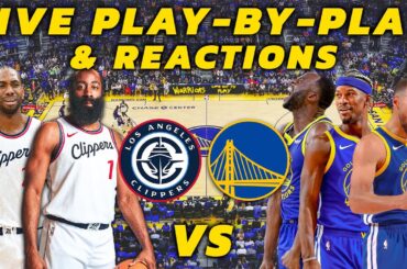 Los Angeles Clippers vs Golden State Warriors | Live Play-By-Play & Reactions