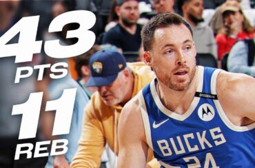 Pat Connaughton's CAREER-HIGH 43 PTS vs Pistons | April 13, 2025