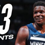 Anthony Edwards TURNS UP With 43 PTS vs Jazz | April 13, 2025