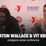 Atlanta Hawks vs. Orlando Magic Postgame Press Conference: Keaton Wallace & Vit Krejci