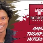 Amen Thompson | Postgame Houston Rockets Vs Denver Nuggets | 2024-2025 NBA Season