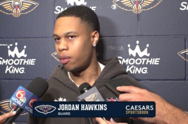 Jordan Hawkins Recaps 2024-25 NBA season | New Orleans Pelicans