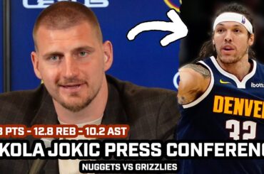Nikola Jokic on Averaging a TRIPLE-DOUBLE & Calls AG a TOP 5 Teammate