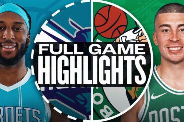 HORNETS at CELTICS | FULL GAME HIGHLIGHTS | April 13, 2025