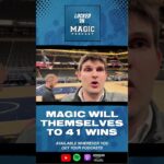 Orlando Magic will themselves to 41 wins #orlandomagic