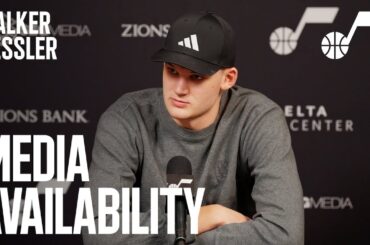 Walker Kessler 2024-25 End of Season Media Availability 🎤 | UTAH JAZZ