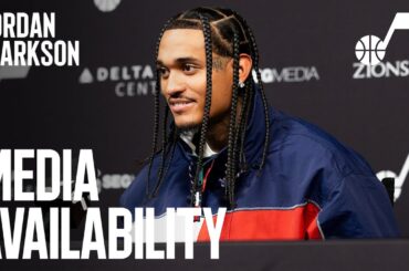 Jordan Clarkson 2024-25 End of Season Media Availability 🎤 | UTAH JAZZ