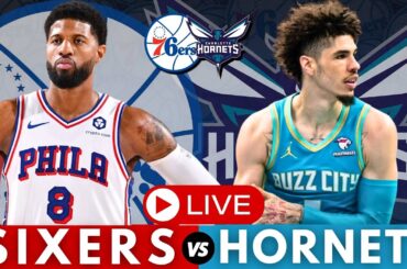 Philadelphia 76ers vs Charlotte Hornets Play-By-Play & Live Scoreboard