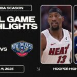 Miami Heat vs New Orleans Pelicans Full Game Highlights | Apr 11 | 2025 NBA Season