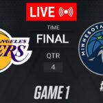 NBA LIVE! Los Angeles Lakers vs Minnesota Timberwolves GAME 1 LIVE | April 16, 2025 | NBA 2K25