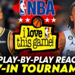 🔴WARRIORS vs MEMPHIS GRIZZLIES │ 2025 NBA PLAY-IN TOURNAMENT Play-By-Play Reaction & Scoreboard