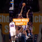 Should Mitchell Robinson START against the Pistons in the playoffs?! #shorts #knicks