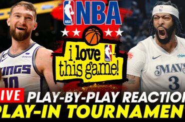 🔴SACRAMENTO vs DALLAS MAVERICKS │ 2025 NBA PLAY-IN TOURNAMENT Play-By-Play Reaction & Scoreboard