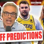NBA Playoff Predictions: Warriors-Rockets, Lakers-Timberwolves, Nuggets-Clippers | Colin Cowherd