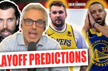 NBA Playoff Predictions: Warriors-Rockets, Lakers-Timberwolves, Nuggets-Clippers | Colin Cowherd