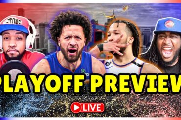 Previewing The Pistons vs. Knicks PLAYOFF MATCHUP!