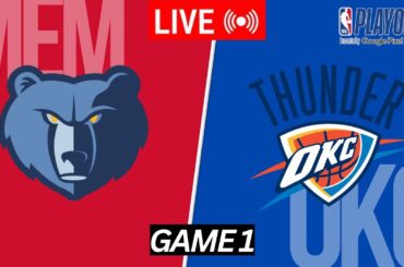 NBA LIVE! Memphis Grizzlies at Oklahoma City Thunder Game 1 | April 15, 2025I NBA Playoffs 2K