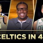 Paul Pierce reacts to Warriors' win, then boldly declares ‘Celtics in 4’ vs. Magic | NBA | SPEAK